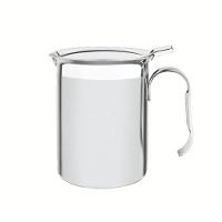 Bule Para Café E Leite 8 Cm 550 Ml Em Aço Inox - 1