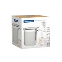 Bule Para Café E Leite 8 Cm 550 Ml Em Aço Inox - 5