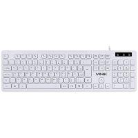 Teclado Chocolate Branco Slim Multimidia 1.8 Metros Usb - Tcb200 - 1