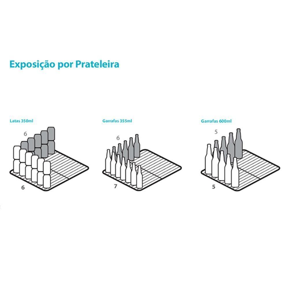 Visa Cooler Refrigerador Multiuso Expositor Vertical 296l Vb28rb Metalfrio 220v 220v - 2