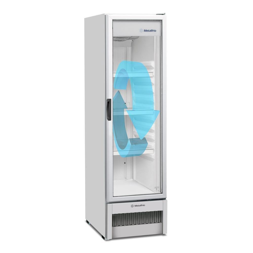 Visa Cooler Refrigerador Multiuso Expositor Vertical 296l Vb28rb Metalfrio 220v 220v - 3