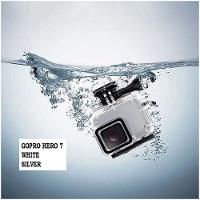 Caixa Estanque Fechada Sem Remoção Lente GoPro 7 White e Silver - 3