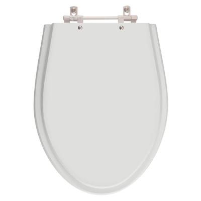 Tampa De Vaso Em Mdf Alpinia Cinza Claro Para Bacia Fiori