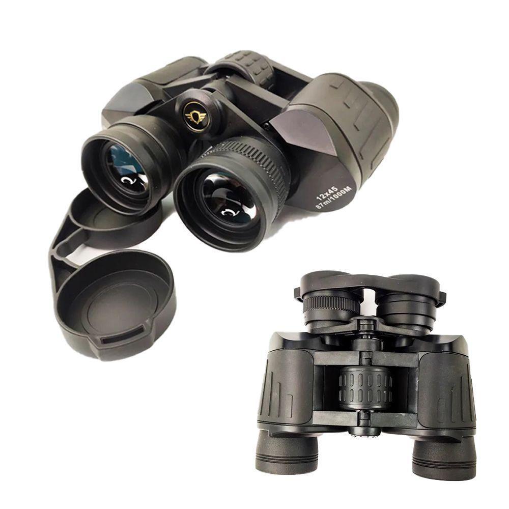 Binoculos Profissional 12x45 Lente Objetiva Bak4 Uv Longo Alcance Foco Zoom Ajustavel Camping Trilha - 2