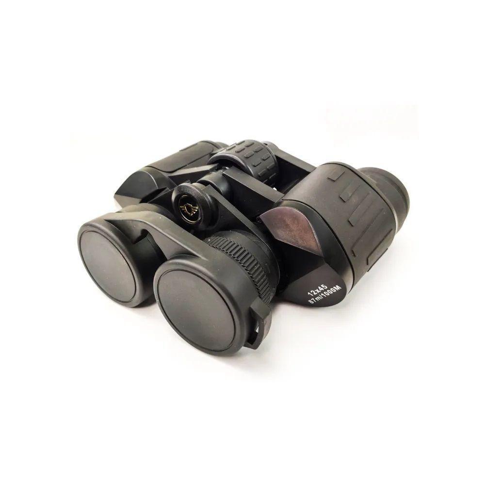 Binoculos Profissional 12x45 Lente Objetiva Bak4 Uv Longo Alcance Foco Zoom Ajustavel Camping Trilha - 3