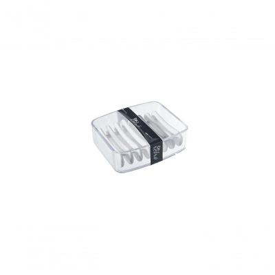 Saboneteira Splash - Coza 9,2 X 8 X 3 Cm Cristal Coza