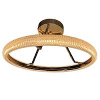 Lustre 3 Em 1 Luminaria Anel Arco Perfil Led Infinito Sala De Jantar Quarto Ambiente Moderno - 3