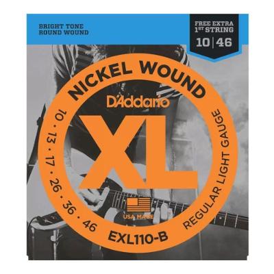 Encordoamento Para Guitarra D Addario Exl110 0.10