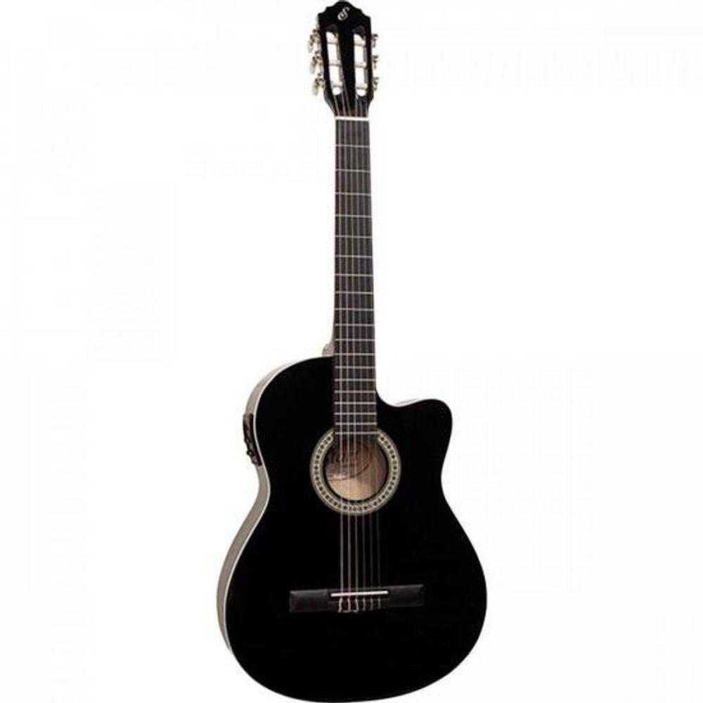 Violão Giannini Eletroacústico Flat Cutaway Nylon Nf-14 Pr - 1