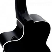 Violão Giannini Eletroacústico Flat Cutaway Nylon Nf-14 Pr