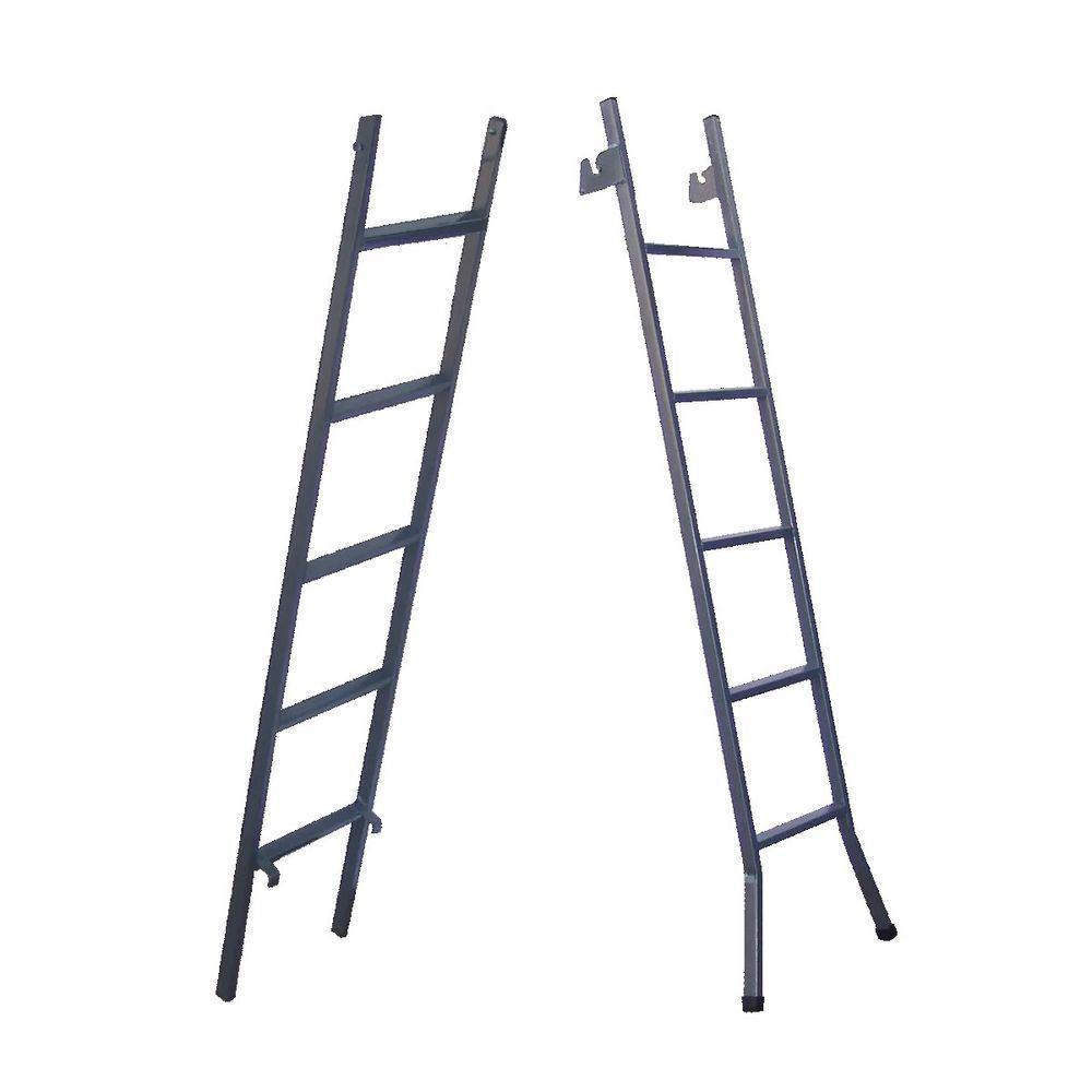 Escada Extensiva 3 Em 1 Metalon 30x20mm 5 E 10 Degraus 134cm - 4