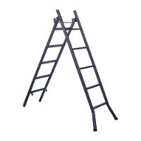 Escada Extensiva 3 Em 1 Metalon 30x20mm 6 E 12 Degraus 160cm