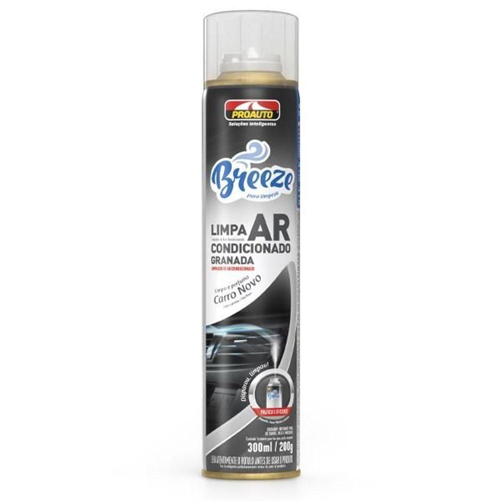 Limpa Ar Condicionado Breeze Carro Novo 300ml Proauto Sem Variação único - 1
