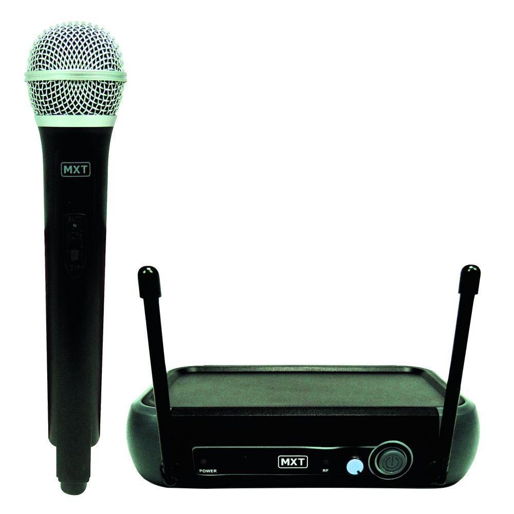 Microfone Sem Fio Mxt Uhf202/201 Frequencia 686.1Mhz - 1