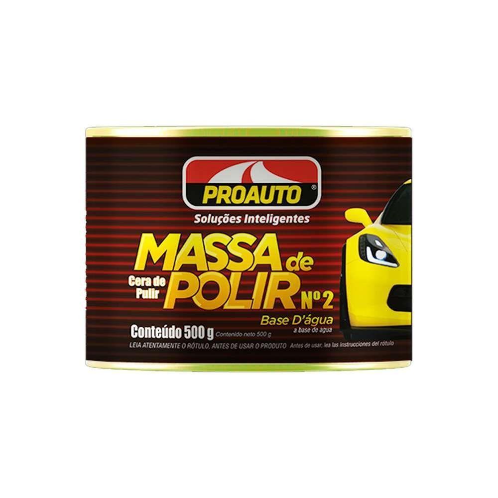 Massa De Polir N2 500grs - Proauto Sem Variação único - 1