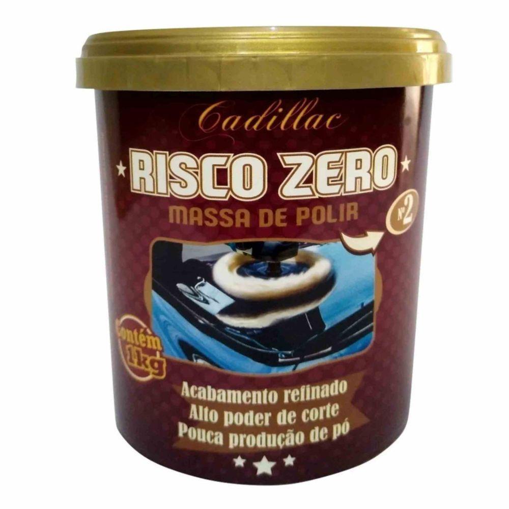 Massa De Polir N2 Risco Zero Cadillac 1kg - 1