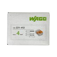 Conector Emenda 2 Cond - Caixa Com 100 Peças Transparentes Wago - 5