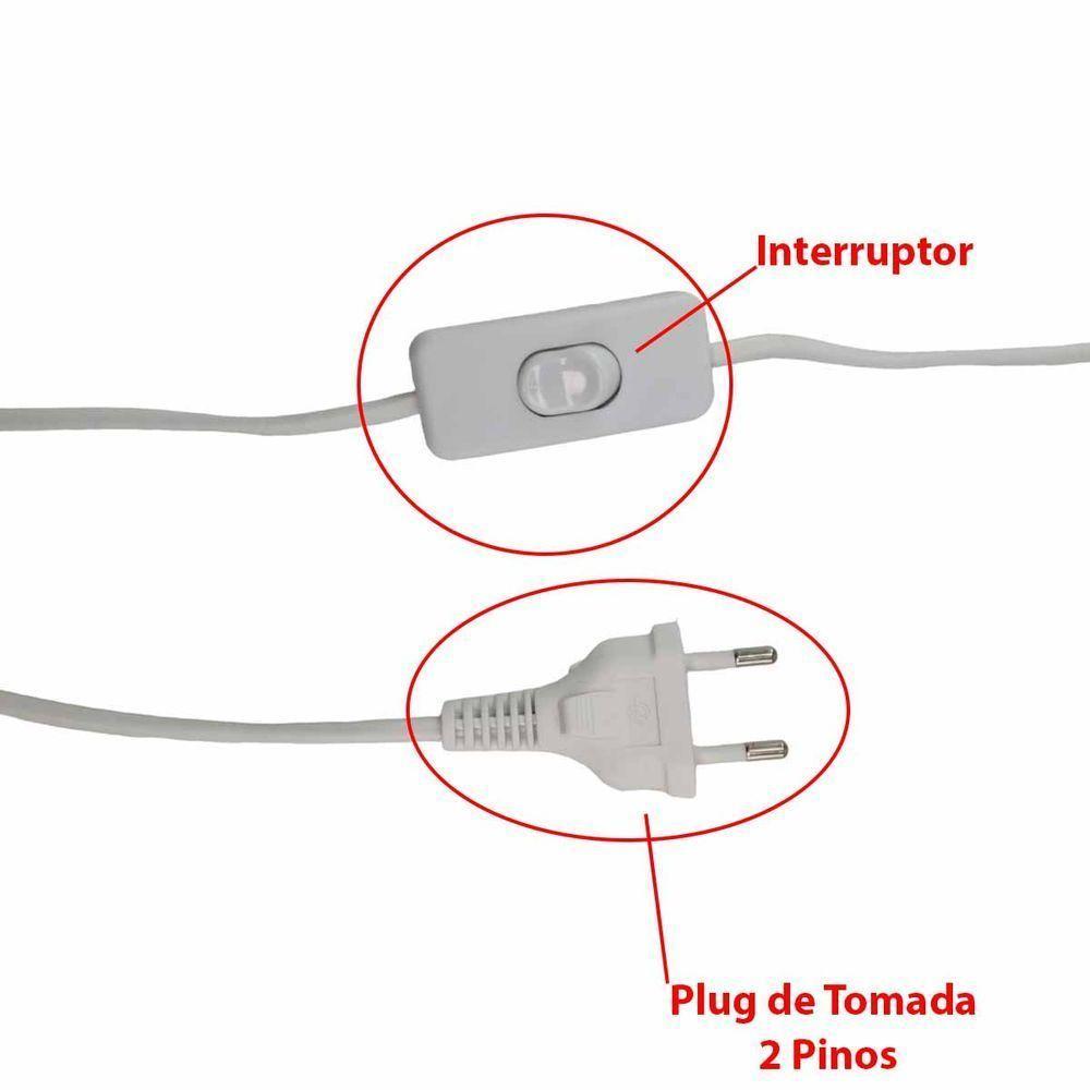 Luminaria Abajur Cervo Rustica Rena Decoraçao Mesa Natal Iluminaçao Sala Quarto Recepçao - 5