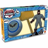 Kit Liga Dos Heróis - Boneco Morcego - Algazarra - 1