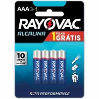 Pilha Alcalina Aaa Com 4 20324 - 1