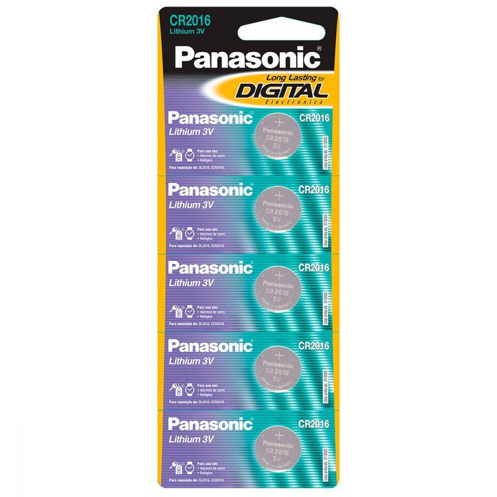 Bateria De Lithium 3V Com 5 Cr2016-1Bt - 2