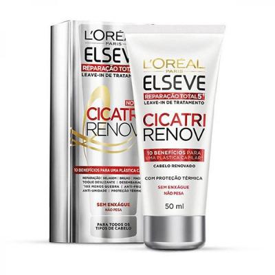Leave-In De Tratamento Elseve Cicatri Renov 50Ml