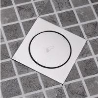 Ralo Click Quadrado 10x10cm Inox - 3