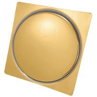 Ralo Click Quadrado 15x15cm Gold - 17