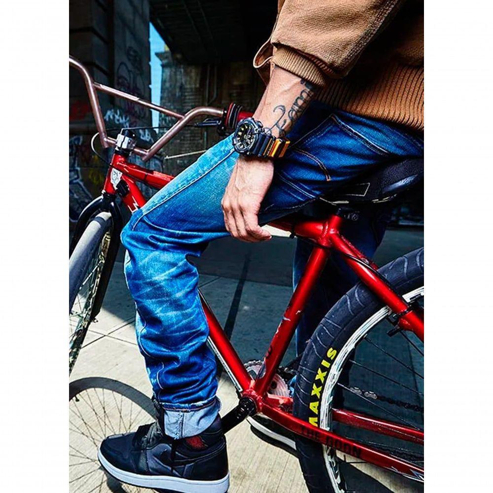 Relógio Casio G-shock Ga-900a-1a9dr Heavy Dut - Decagonal - 3