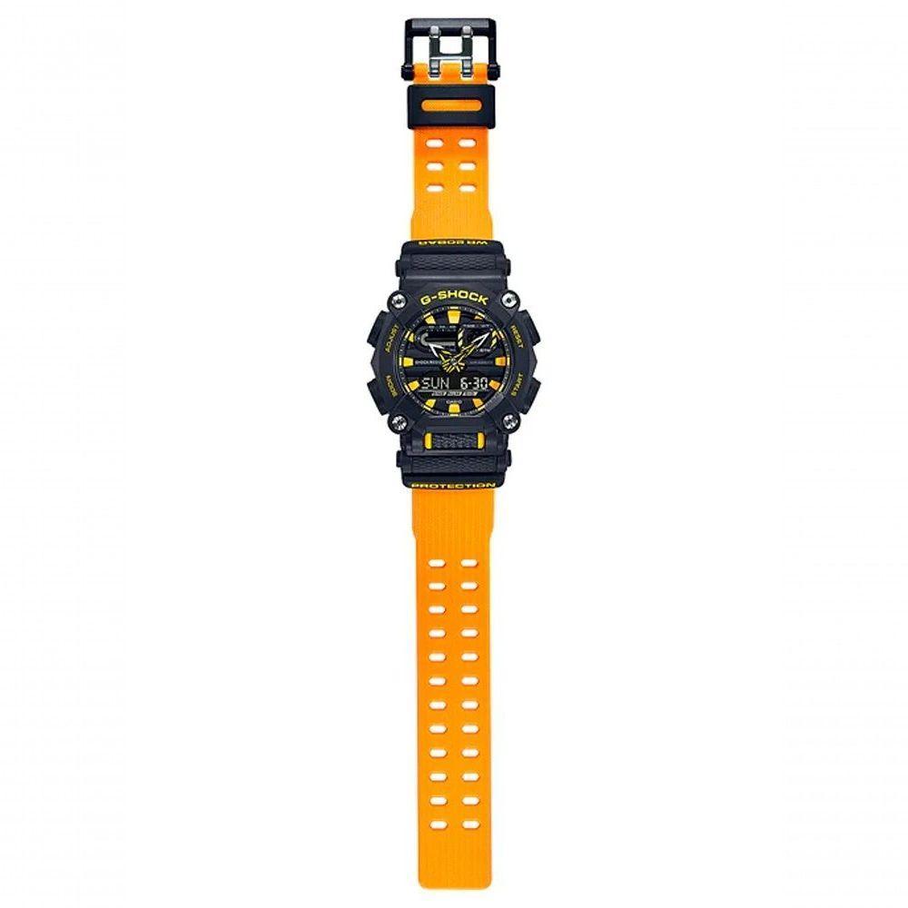 Relógio Casio G-shock Ga-900a-1a9dr Heavy Dut - Decagonal - 4