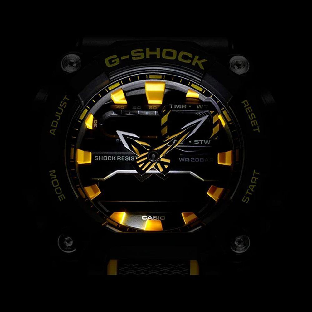 Relógio Casio G-shock Ga-900a-1a9dr Heavy Dut - Decagonal - 7