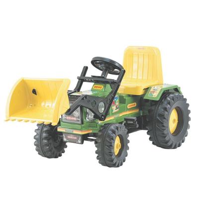 Trator Infantil Com Pá E Pedal Sem Caçamba Biemme Verde