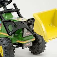 Trator Infantil Com Pá E Pedal Sem Caçamba Biemme Verde - 2
