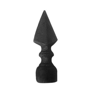 Ponteira Ponta de Lança Ferro N02 Grade Portão Muro 4x14cm