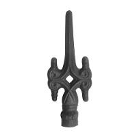 Ponteira Ponta de Lança Ferro N10 Grade Portão Muro 7x19cm - 1