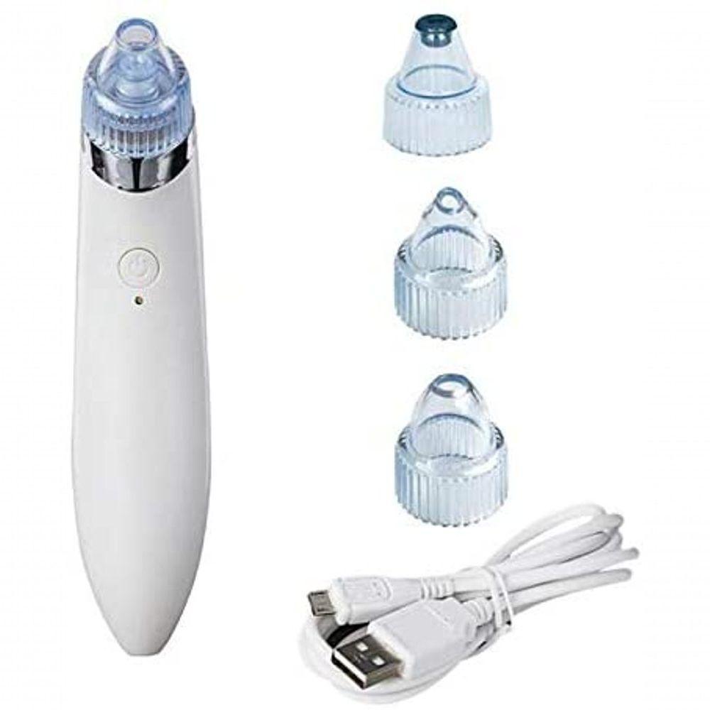 Aparelho Extrator Removedor Vácuo Peeling De Diamante Cravos Espinhas 4 Ponteiras Usb - 4