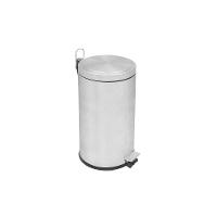 Lixeira Inox Com Pedal Plus Com Acabamento Scotch Brite E Balde Interno Removível 20 L - 1