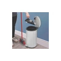 Lixeira Inox Com Pedal Plus Com Acabamento Scotch Brite E Balde Interno Removível 20 L - 3