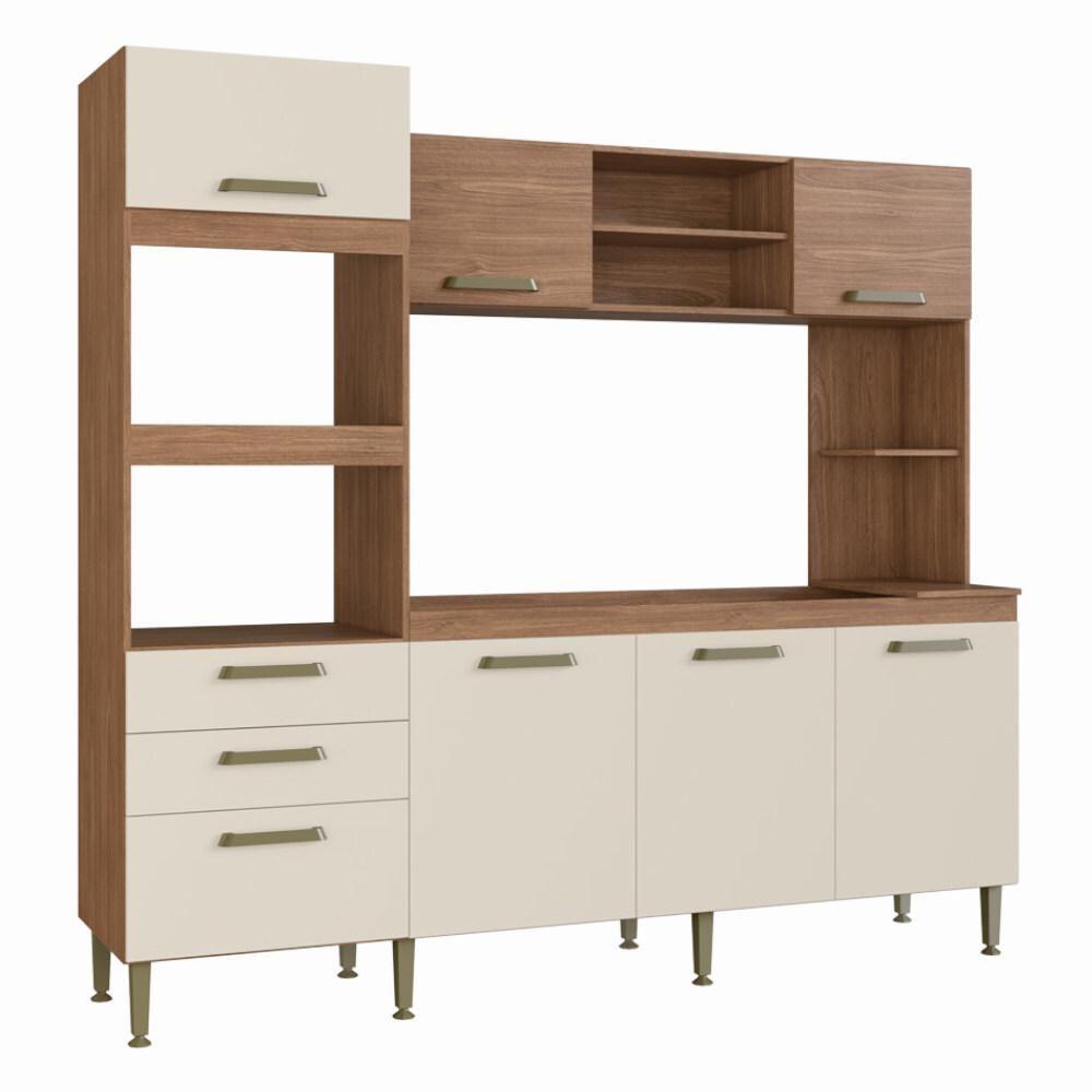 Cozinha Compacta 7 Portas E 2 Gavetas Irm Melyna - 4