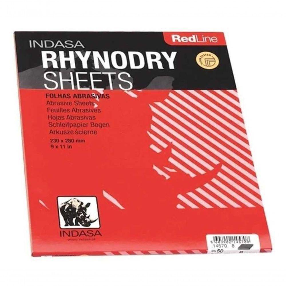 Indasa Lixa Seco 230x280 Rhynodry Red P1500 Sem Variação único - 1