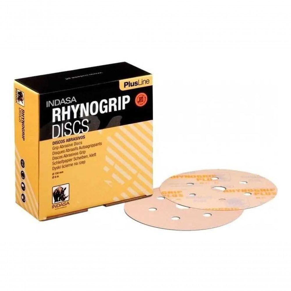 Disco Lixa D150 6f Rhynogrip Plus - P150 Indasa Sem Variação único - 1