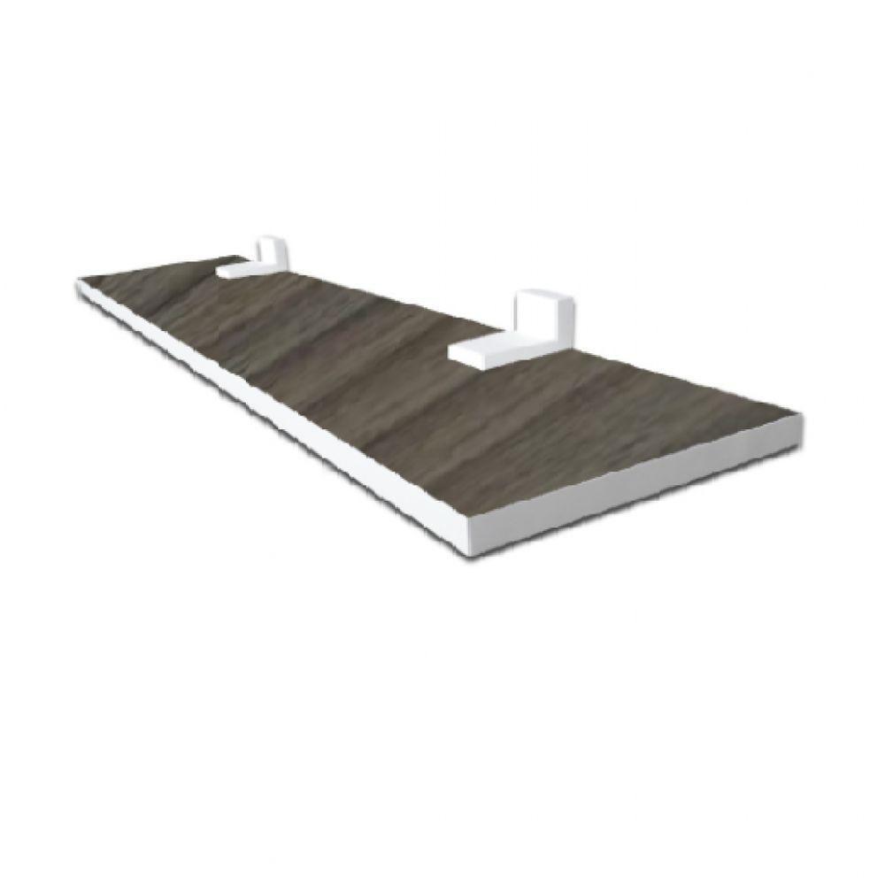 Prateleira Linha Furta-Cor Em Mdf Com Borda De Pvc Branco 30 - 5