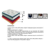 Cama Box King: Colchão Molas Ensacadas Orthoflex MasterPocket Seleto + Base CRC Suede Brown(193x203)