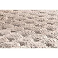 Cama Box Queen: Colchão Molas MasterPocket Ensacadas Paropas   Eco Linho + Base CRC Courano Branco(158x198) - 5