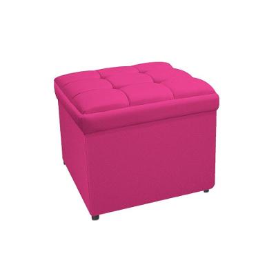 Calçadeira Copenhague 100cm Solteiro Suede Pink
