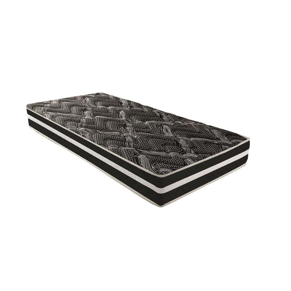 Colchão Solteiro Espuma D28 Master AG80 Black Double Face 17 (88x188x17) - Paropas - 1