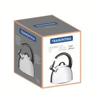 Chaleira Com Apito 3,3 L Em Aço Inox Fundo Triplo - 10