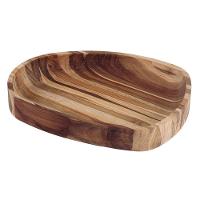 Gamela Organica Churrasco Em Madeira Teca Fsc Com Acabamento Em óleo Mineral 37x29,8 Cm - 1