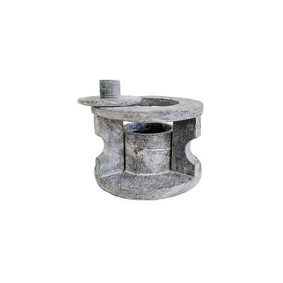 Fogareiro Réchaud Em Pedra Sabão Panela Chapa Bifeteira 14Cm