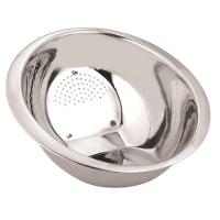 Conjunto Aço Inox 3 Peças Escorredor Arroz, Macarrão E Bowl - 2